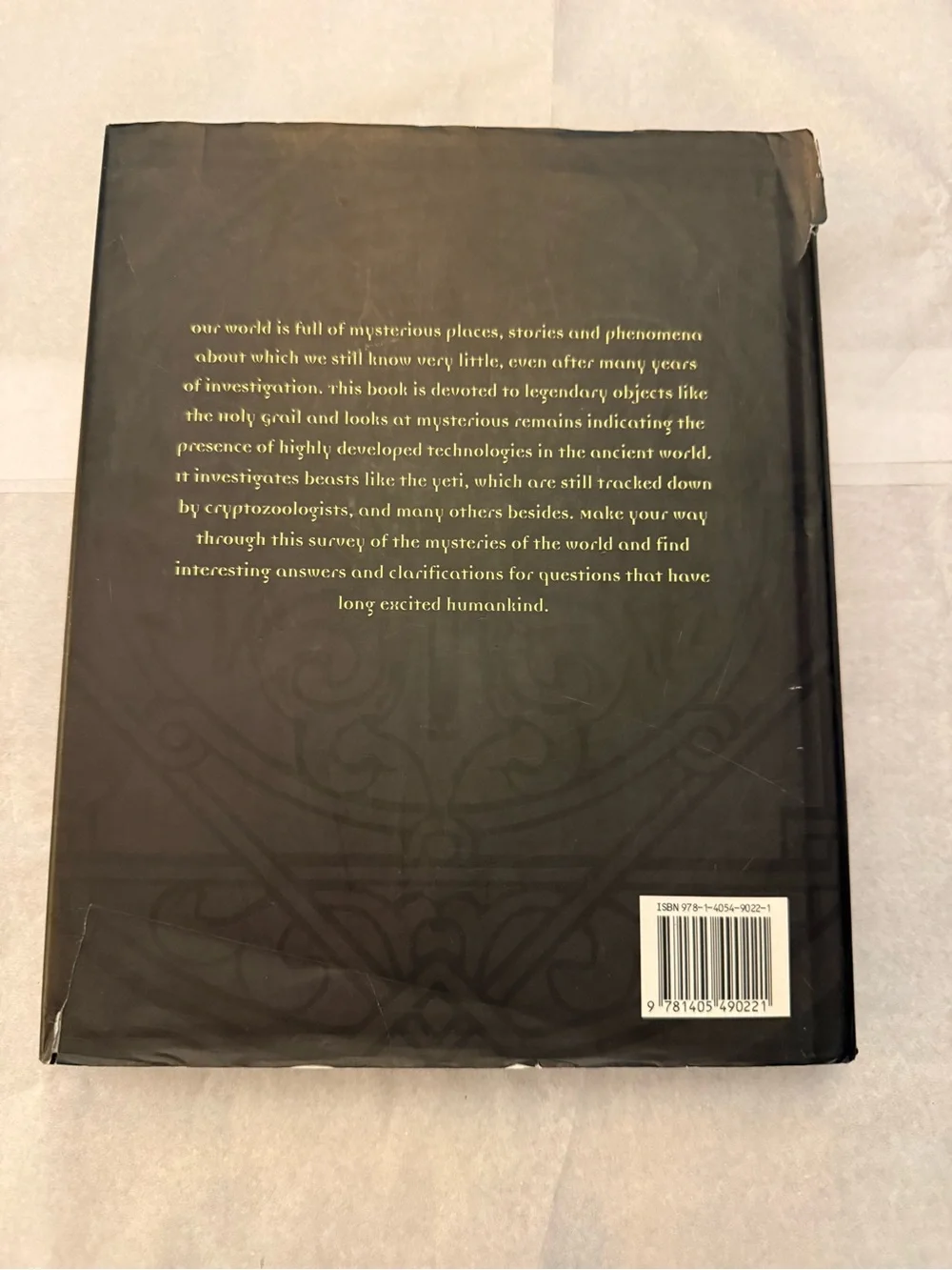 Mysteries of the World Hardcover Book - paranormal celestial etherial academia
